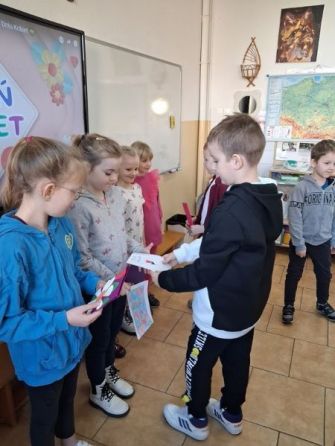 Dzień Kobiet w klasie 1a